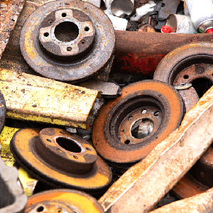 Filtres à huiles et déchets de garage