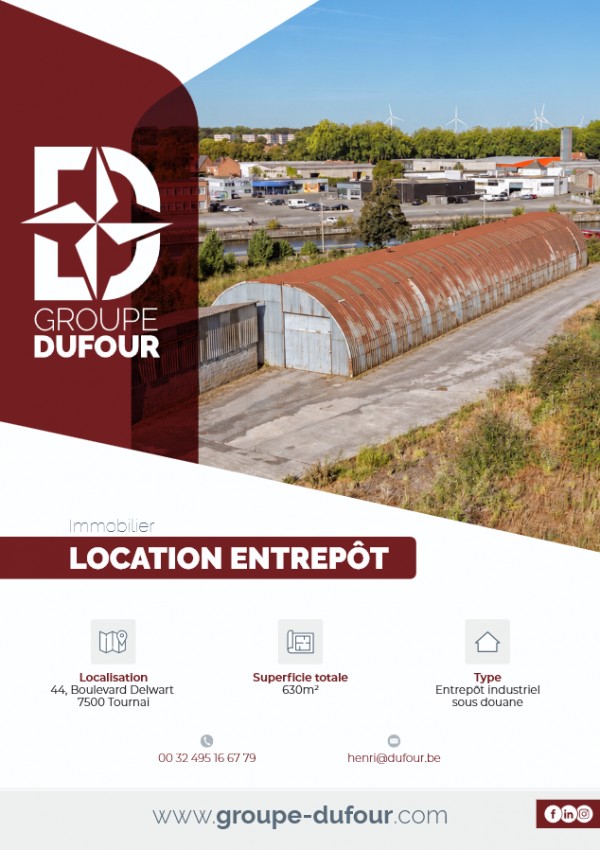 D&ocirc;me - Boulevard Delwart, 44 7500 - Tournai [BE]