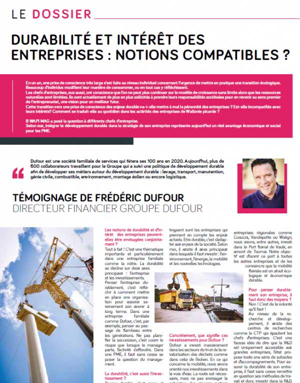 Business Wapi, Novembre /Décembre 2019